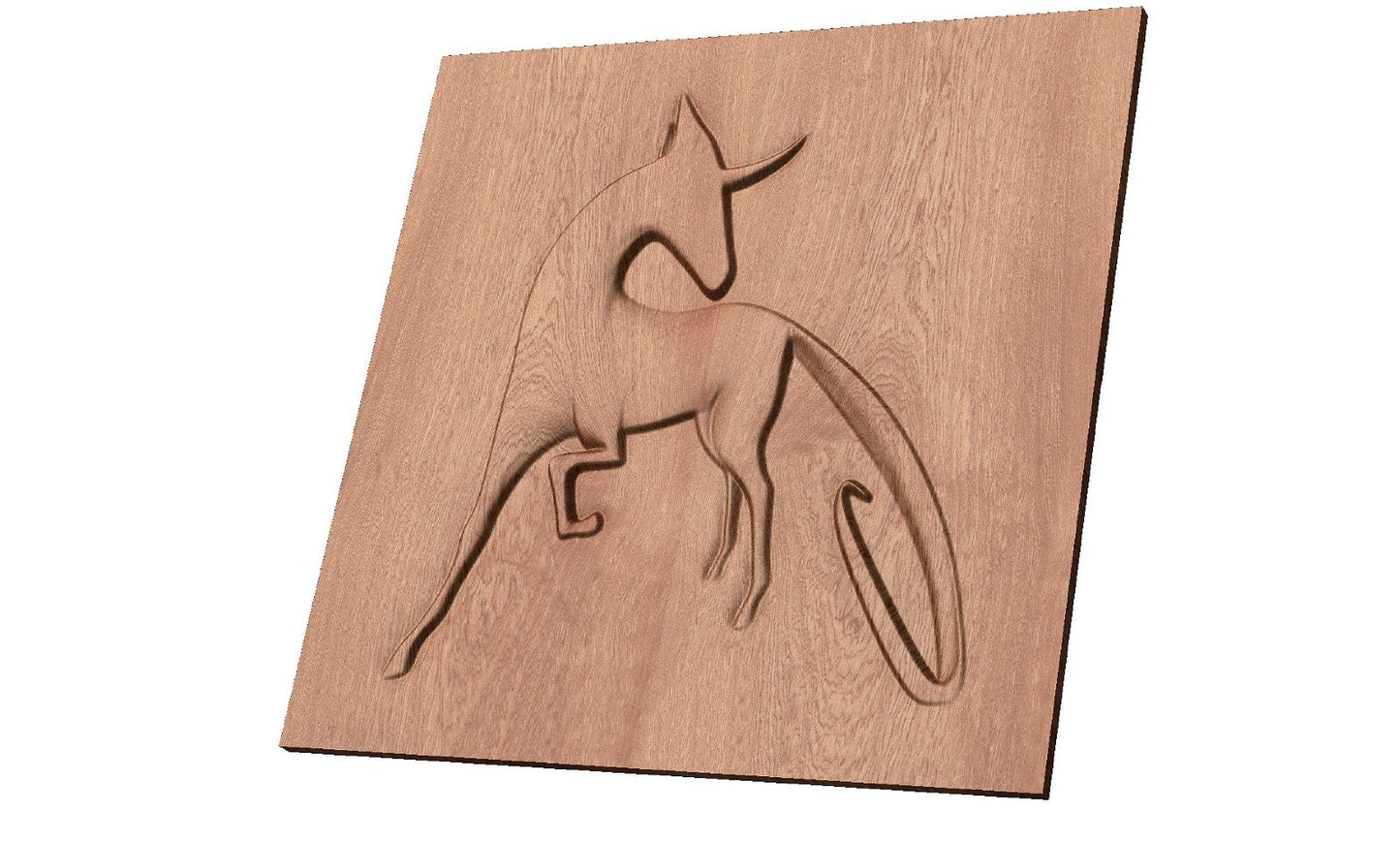 Bas-relief "Horse sculpture" 3d file for CNC - Bonitum CNC Model Studio