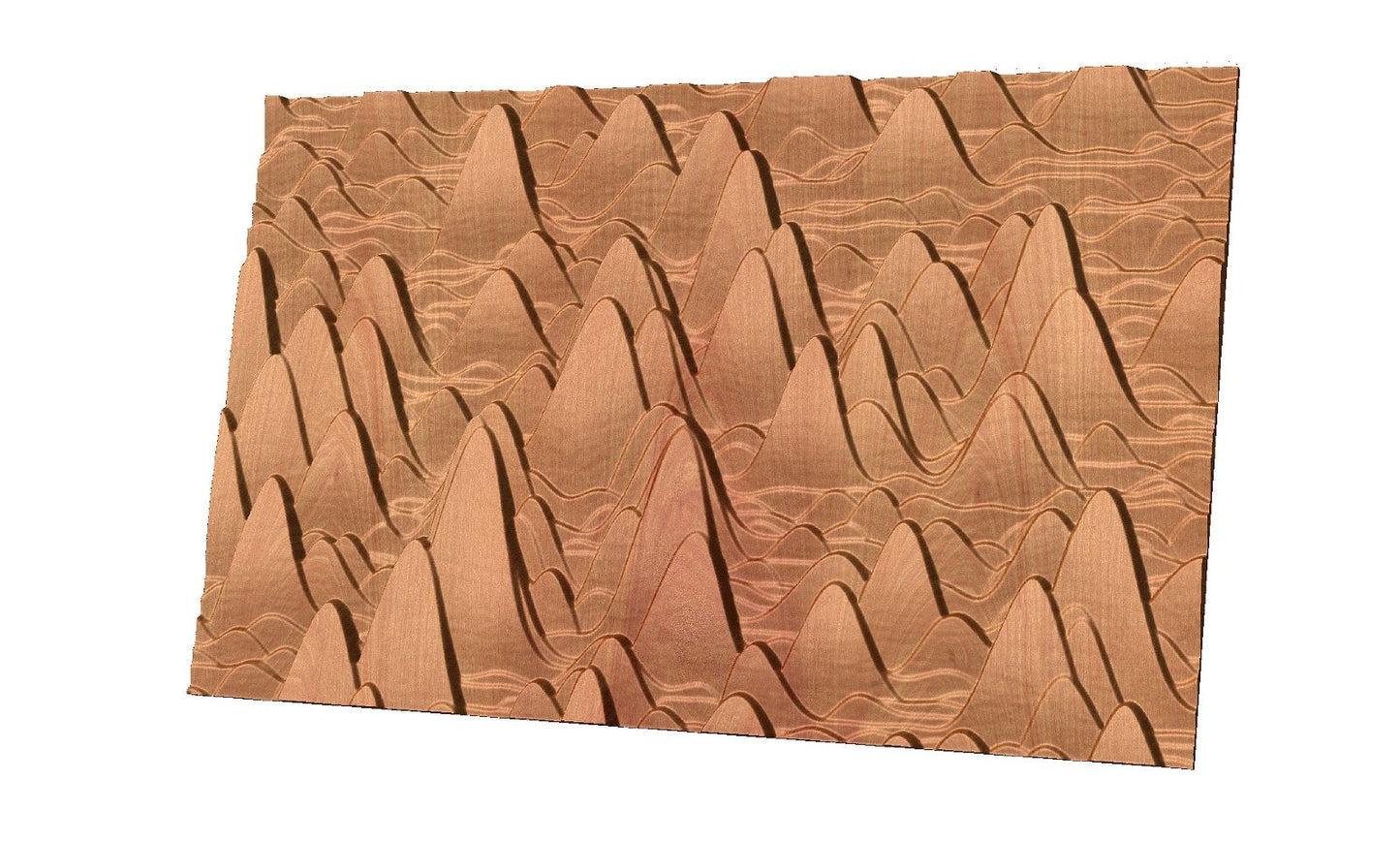 CNC 3D model "Undulating Hilloks 1" - Bonitum CNC Model Studio