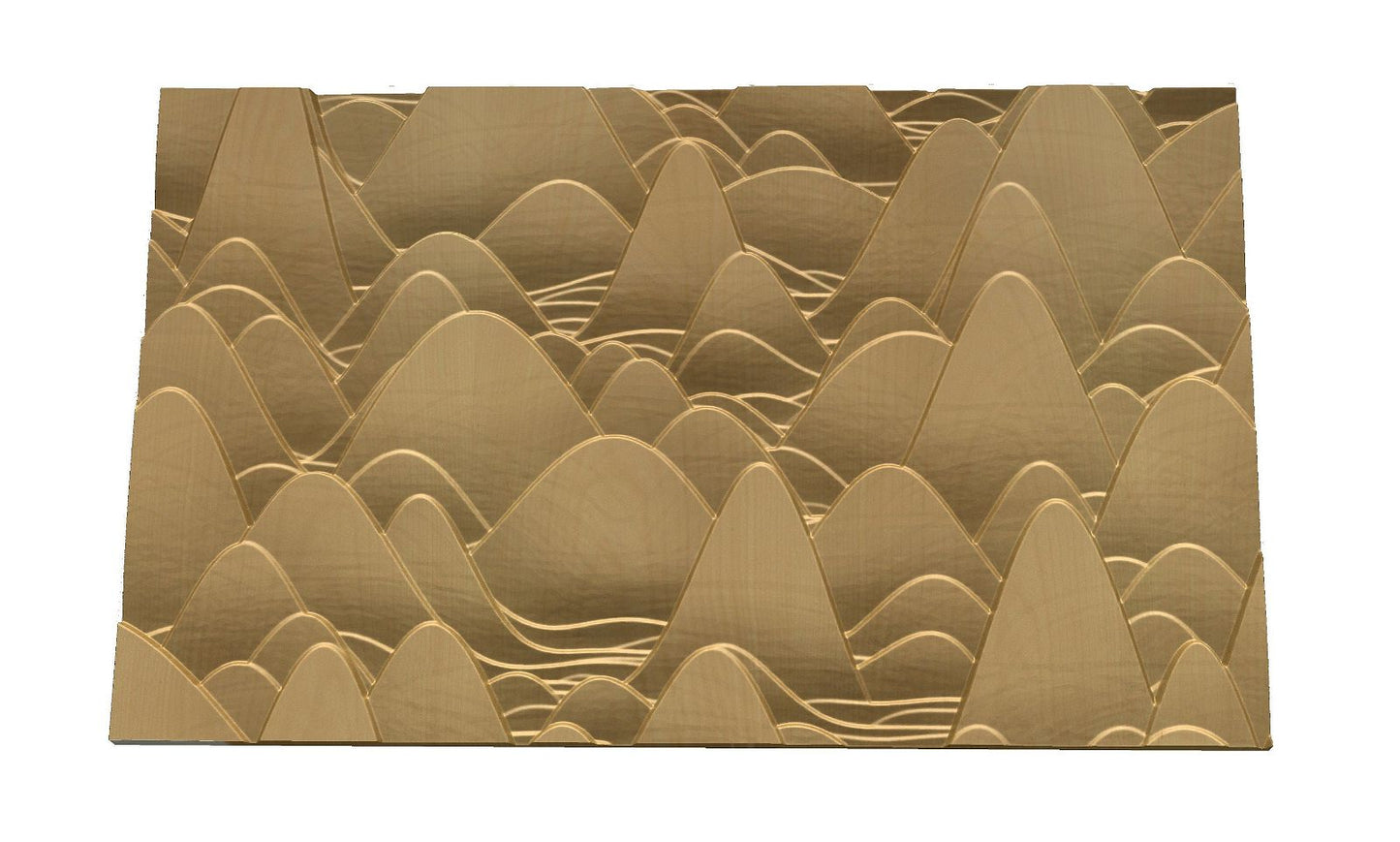 CNC 3D model "Undulating Hilloks 4" - Bonitum CNC Model Studio