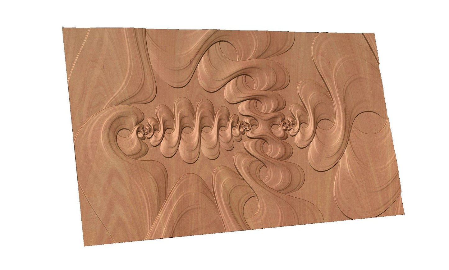 CNC 3d model twisted braid FLD2022.4.28_23.0.25 - Bonitum CNC Model Studio