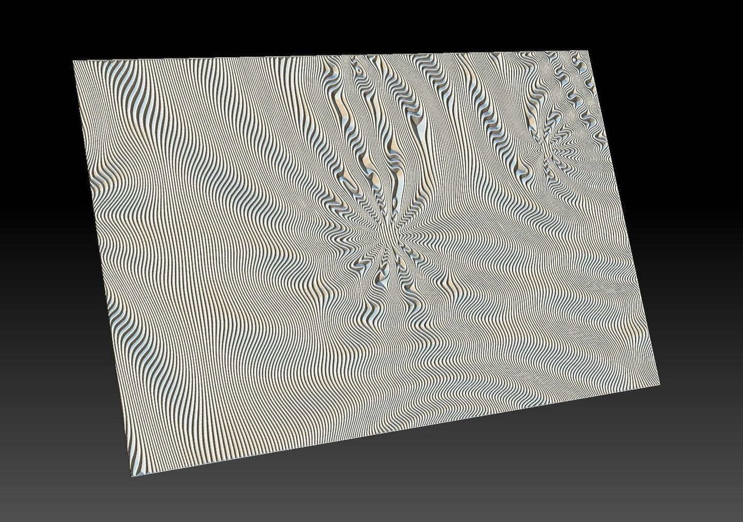 CS2 Vector file for V- bit carving - Bonitum CNC Model Studio