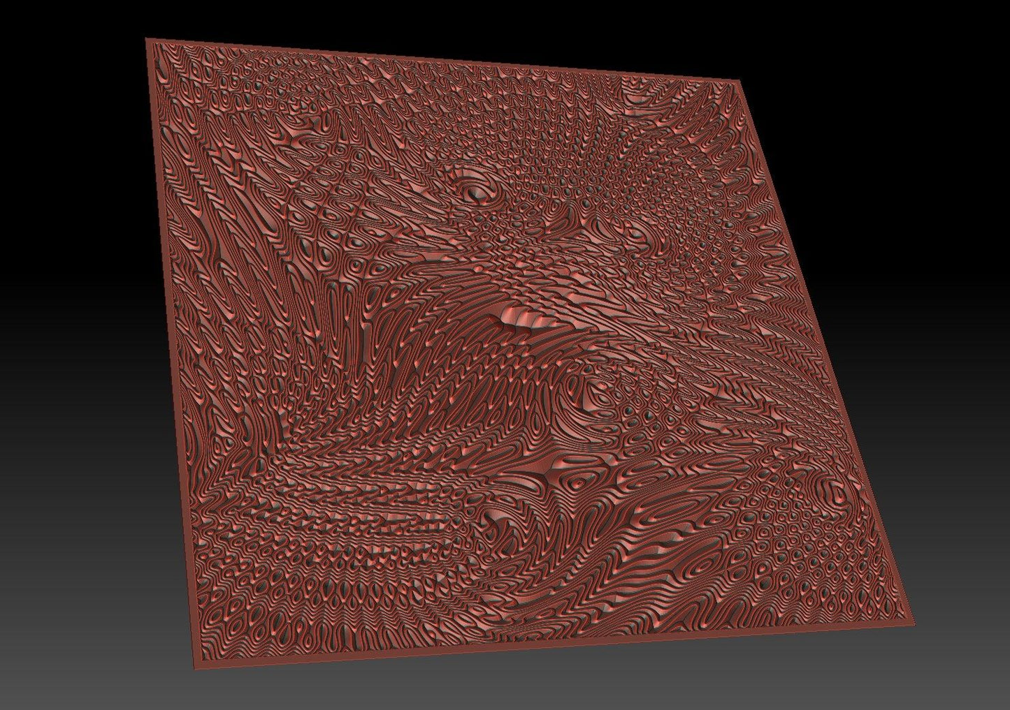 CS36 Vector file for V- bit carving - Bonitum CNC Model Studio