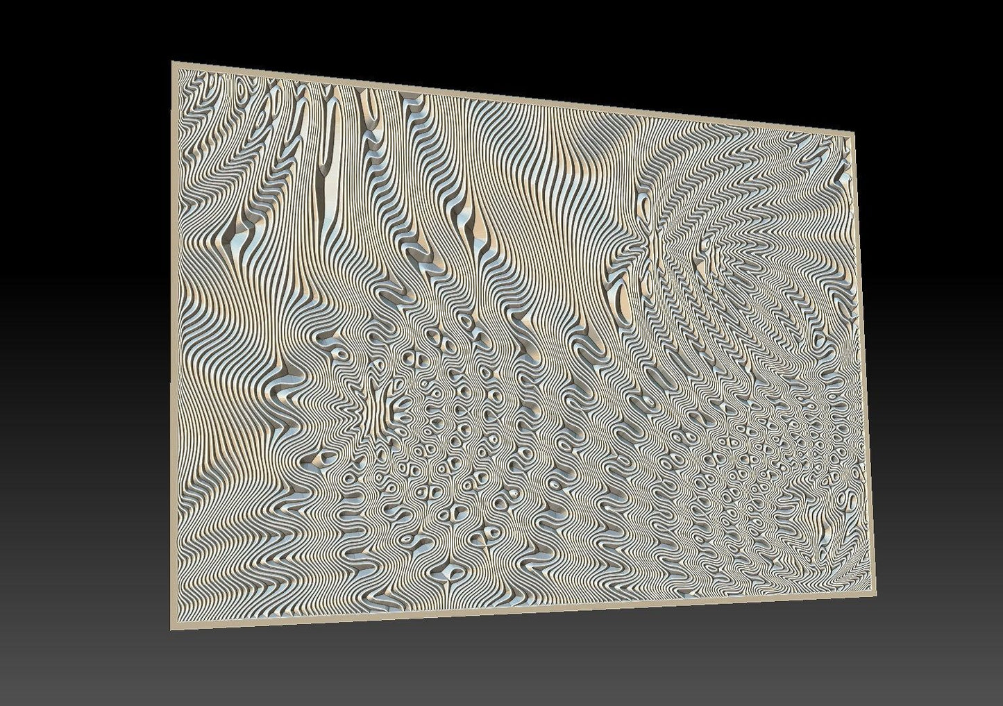 CS3 Vector file for V- bit carving - Bonitum CNC Model Studio