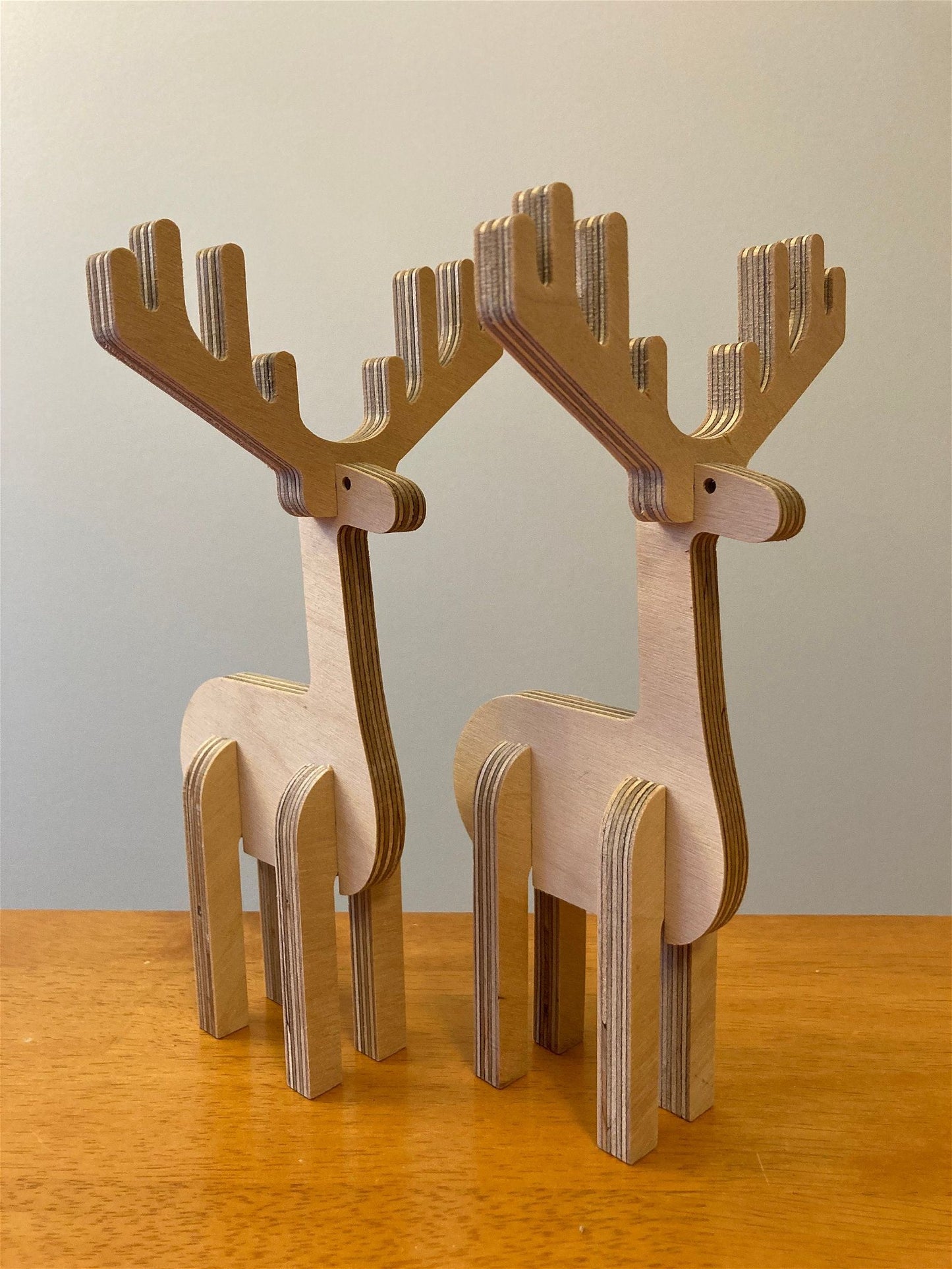 Christmas Deer CNC cutting file - Bonitum CNC Model Studio