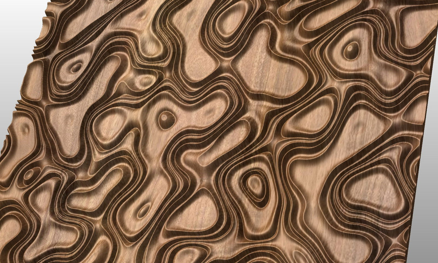 DiSIM15 molten lava 3d texture pattern - Bonitum CNC Model Studio