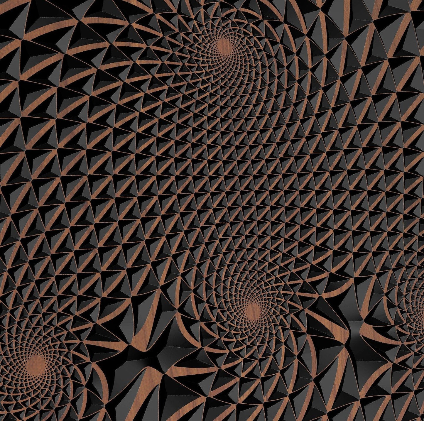 FLD19-01 Vector file for V-carving - Bonitum CNC Model Studio