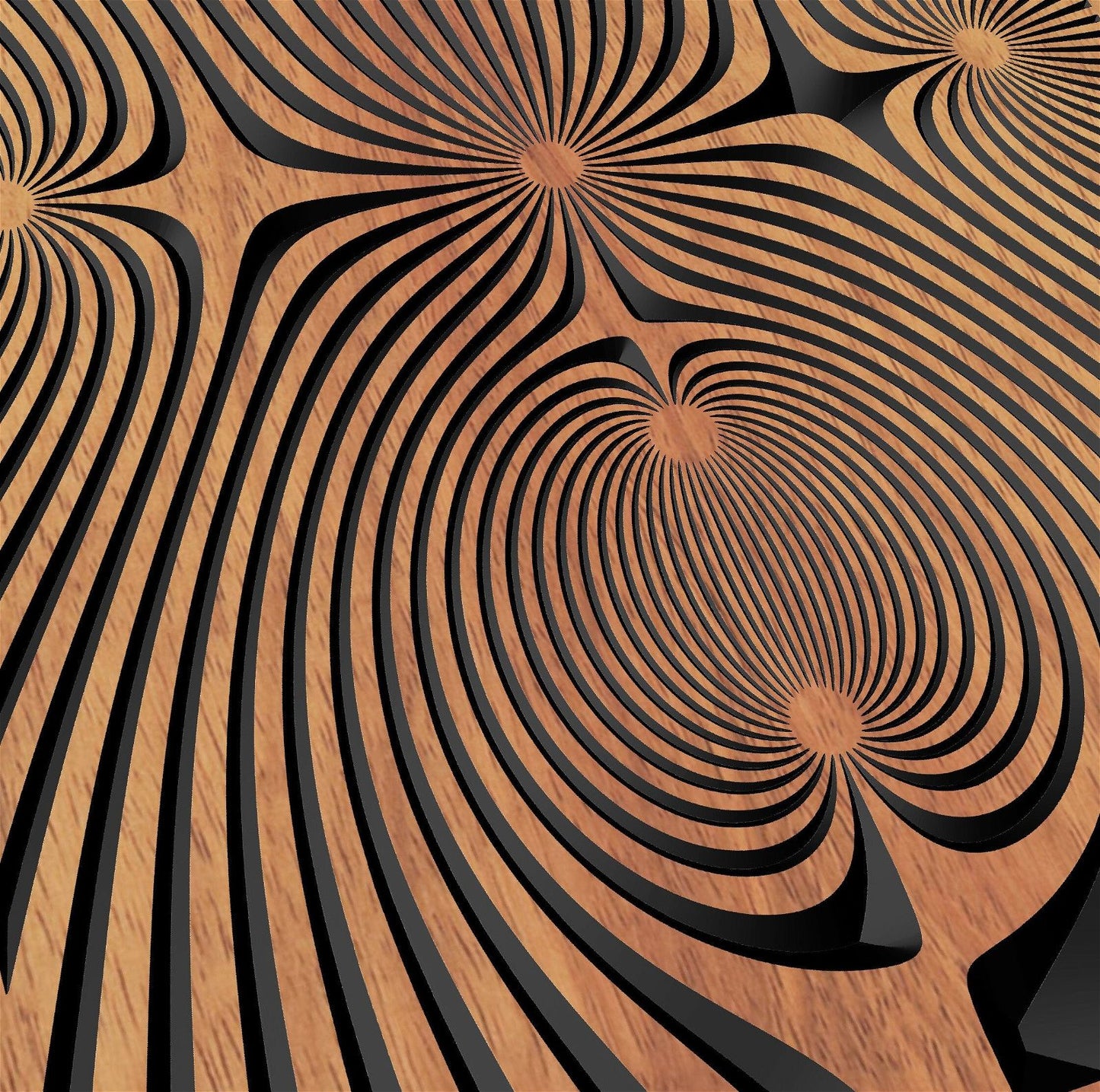 FLD19-03 Vector file for V-carving - Bonitum CNC Model Studio