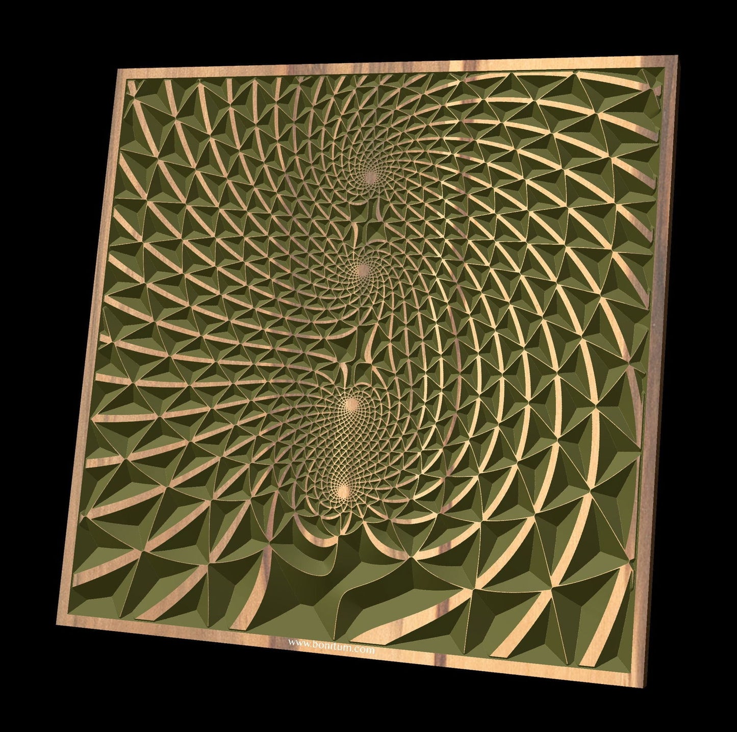 FLD19-10 Vector file for V-carving - Bonitum CNC Model Studio