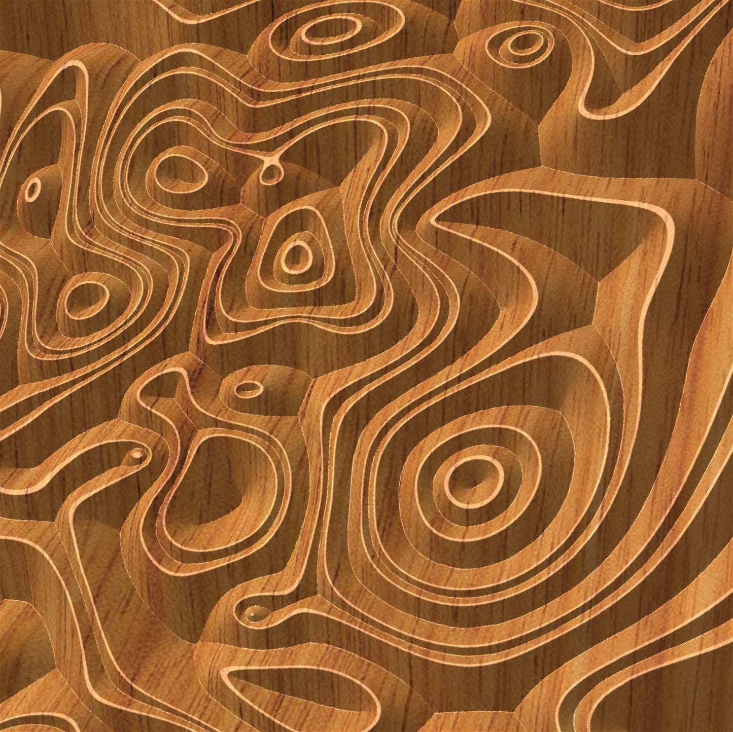 FLD19-29 Vector file for V-carving - Bonitum CNC Model Studio