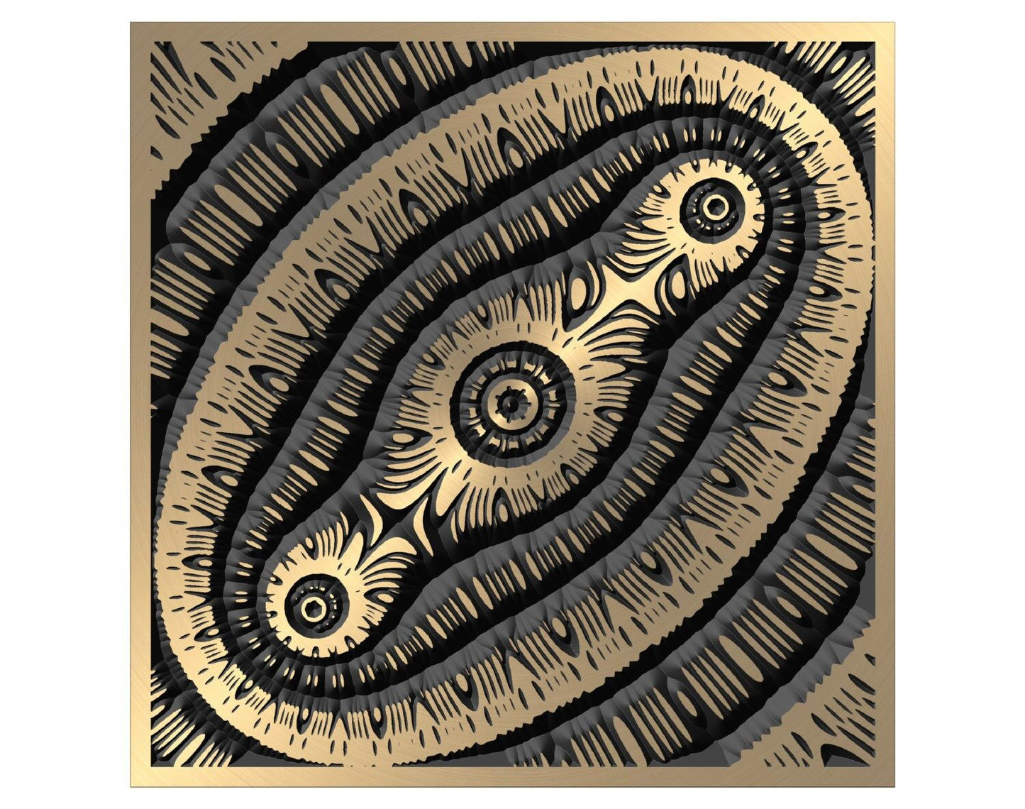 FLD87 Vector file for V-carving - Bonitum CNC Model Studio