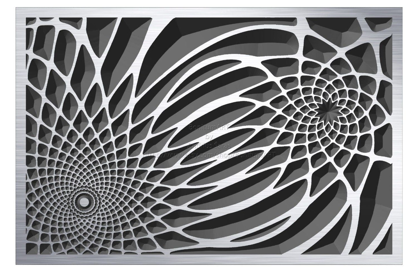 GROCK1 Vector file for V- bit carving - Bonitum CNC Model Studio