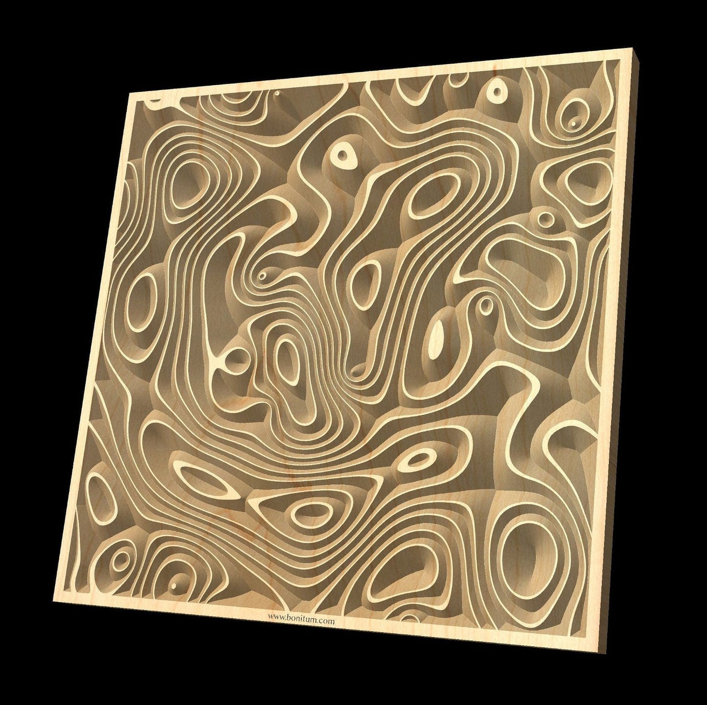 GW22 seamless molten lava texture pattern - Bonitum CNC Model Studio