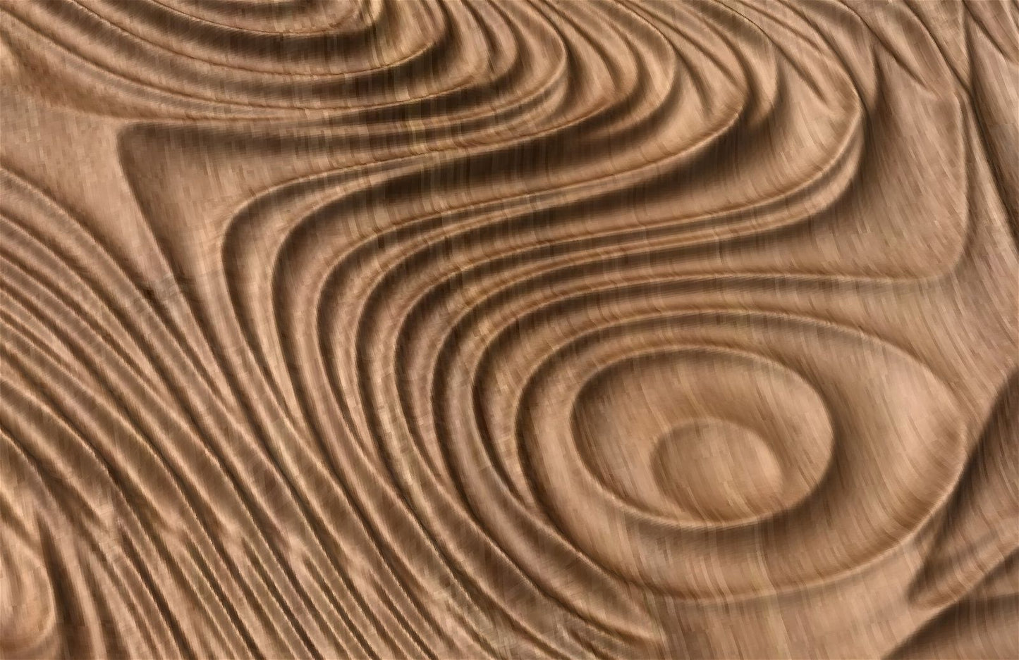 JANII35 Wavy pattern 3D model for CNC machining with software Vectric Aspire, Cut3D, ArtCAM - Bonitum CNC Model Studio