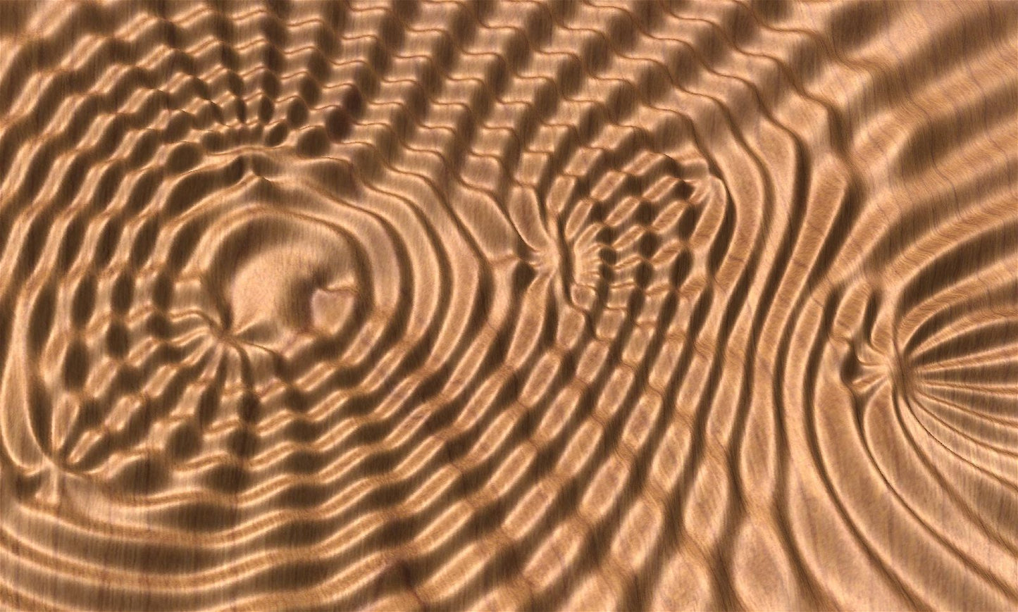 Liquid Plywood 3439 Decorative abstract 3D relief sculpture model for CNC machining - Bonitum CNC Model Studio