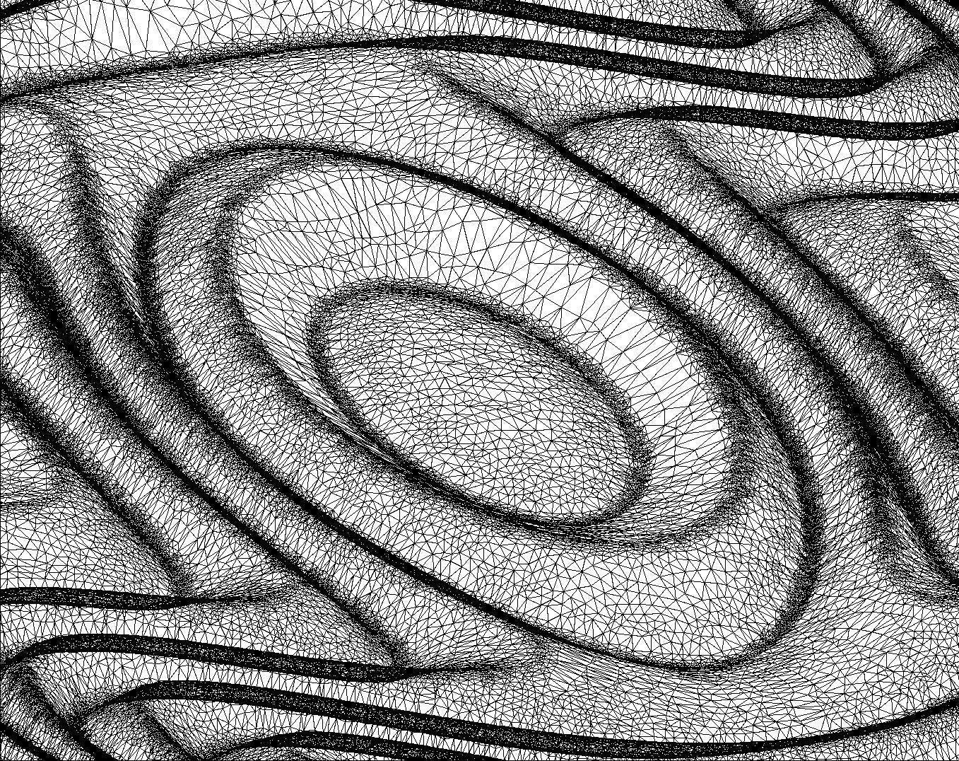 MAI22 Op art 3D model for CNC machining with software Vectric Aspire, Cut3D, ArtCAM - Bonitum CNC Model Studio