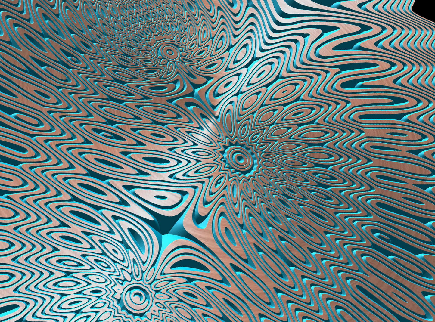 P19 Vector file for V- bit carving - Bonitum CNC Model Studio