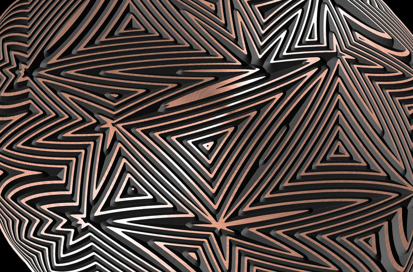 P77 Vector file for V- bit carving - Bonitum CNC Model Studio