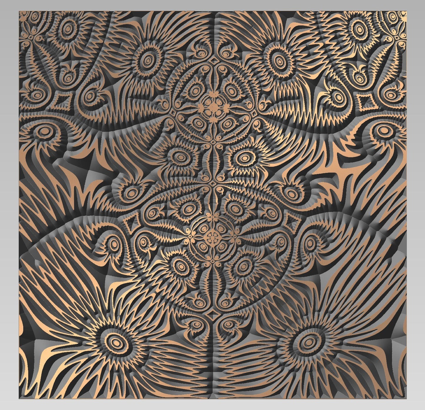 Process76 Vector file for V-carving - Bonitum CNC Model Studio