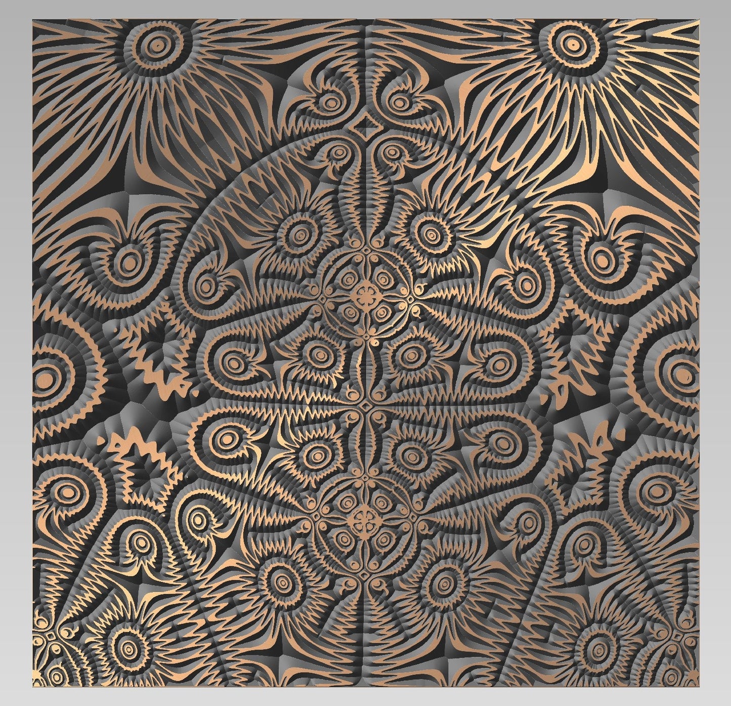 Process75 Vector file for V-carving - Bonitum CNC Model Studio