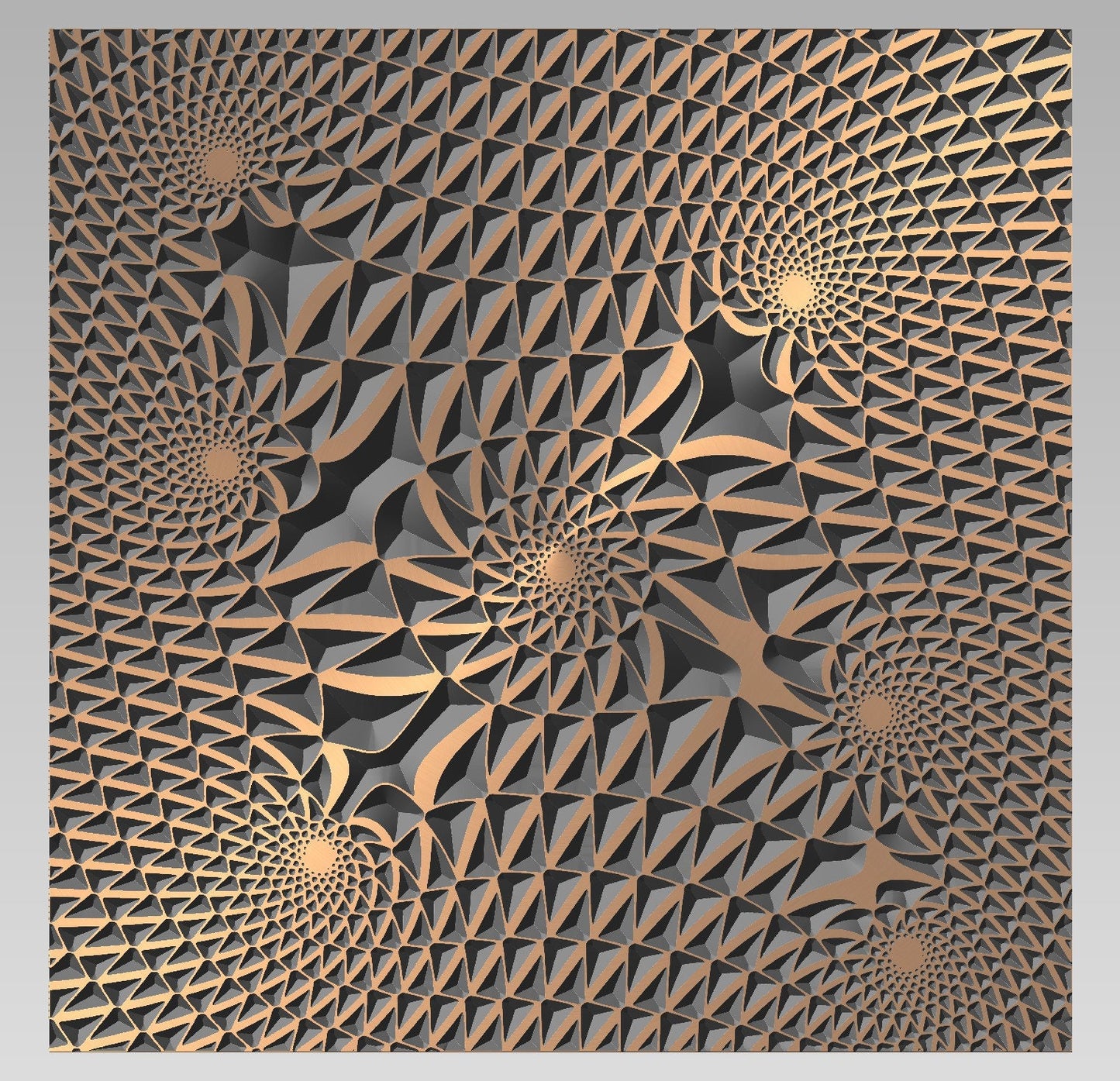 Process7 Vector file for V-carving - Bonitum CNC Model Studio