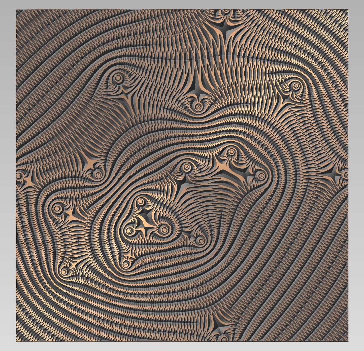 Process25 Vector file for V-carving - Bonitum CNC Model Studio