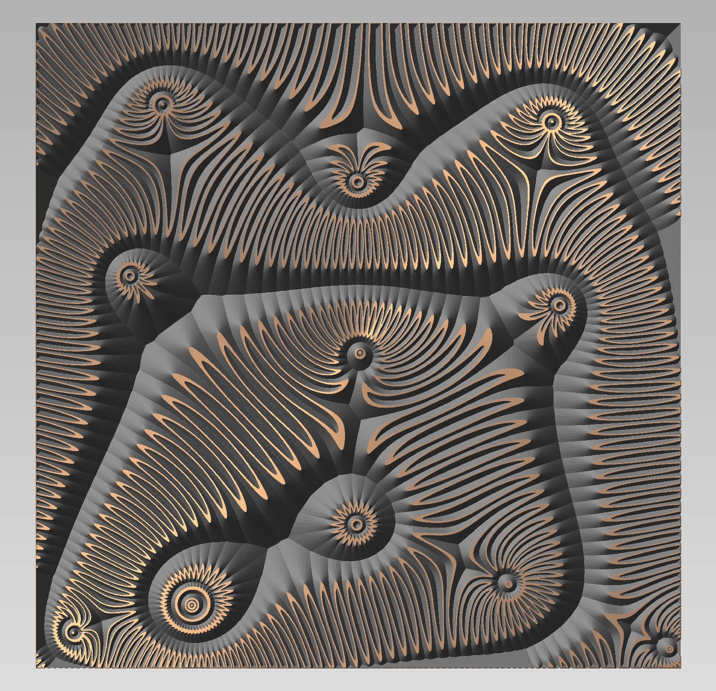 Process31 Vector file for V-carving - Bonitum CNC Model Studio