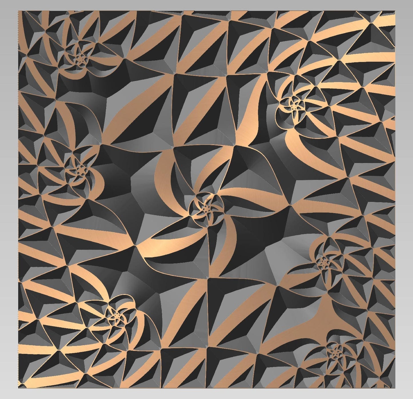Process4 Vector file for V-carving - Bonitum CNC Model Studio