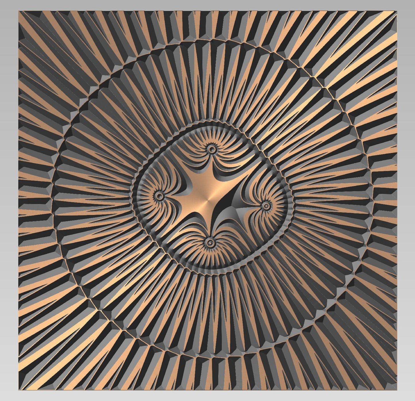 Process8 Vector file for V-carving - Bonitum CNC Model Studio