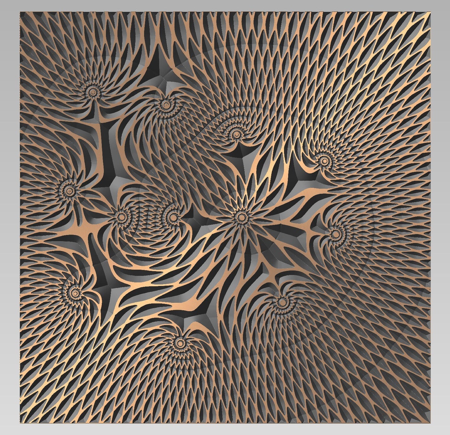 Process18 Vector file for V-carving - Bonitum CNC Model Studio