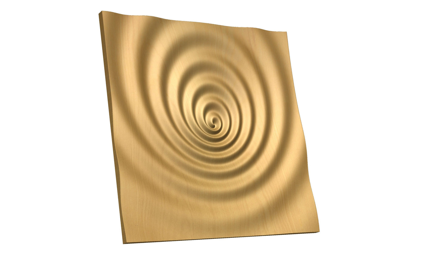 Spiral Wave 01.25.37 CNC 3D model - Bonitum CNC Model Studio