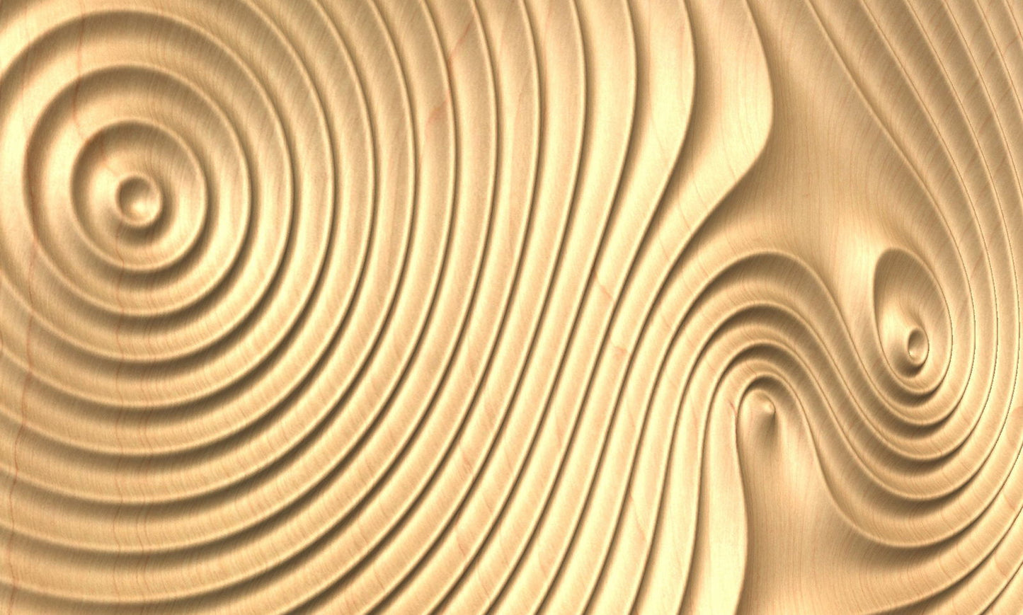 3D CNC model AistisWave2 - Bonitum CNC Model Studio