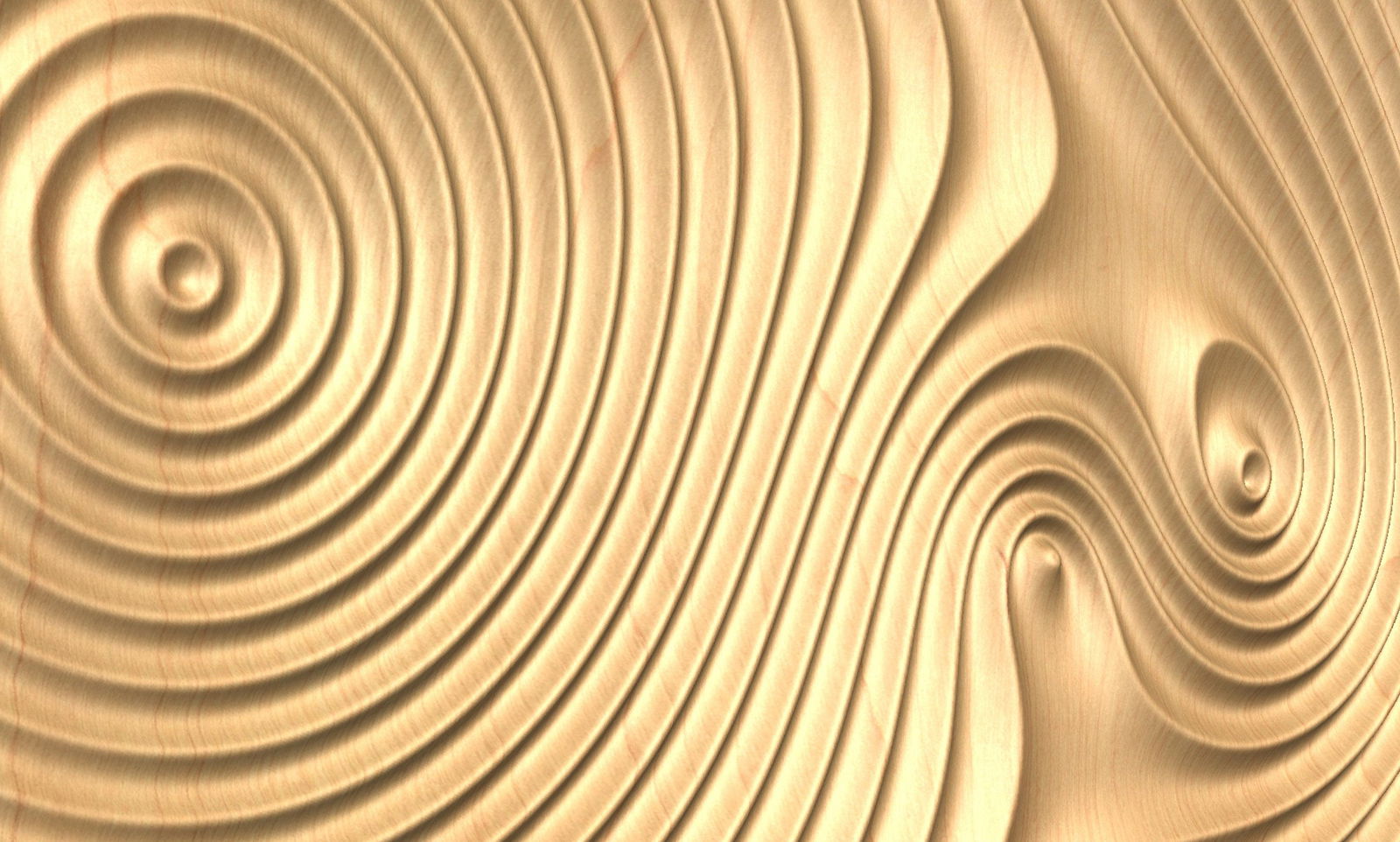 3D CNC model AistisWave2 - Bonitum CNC Model Studio