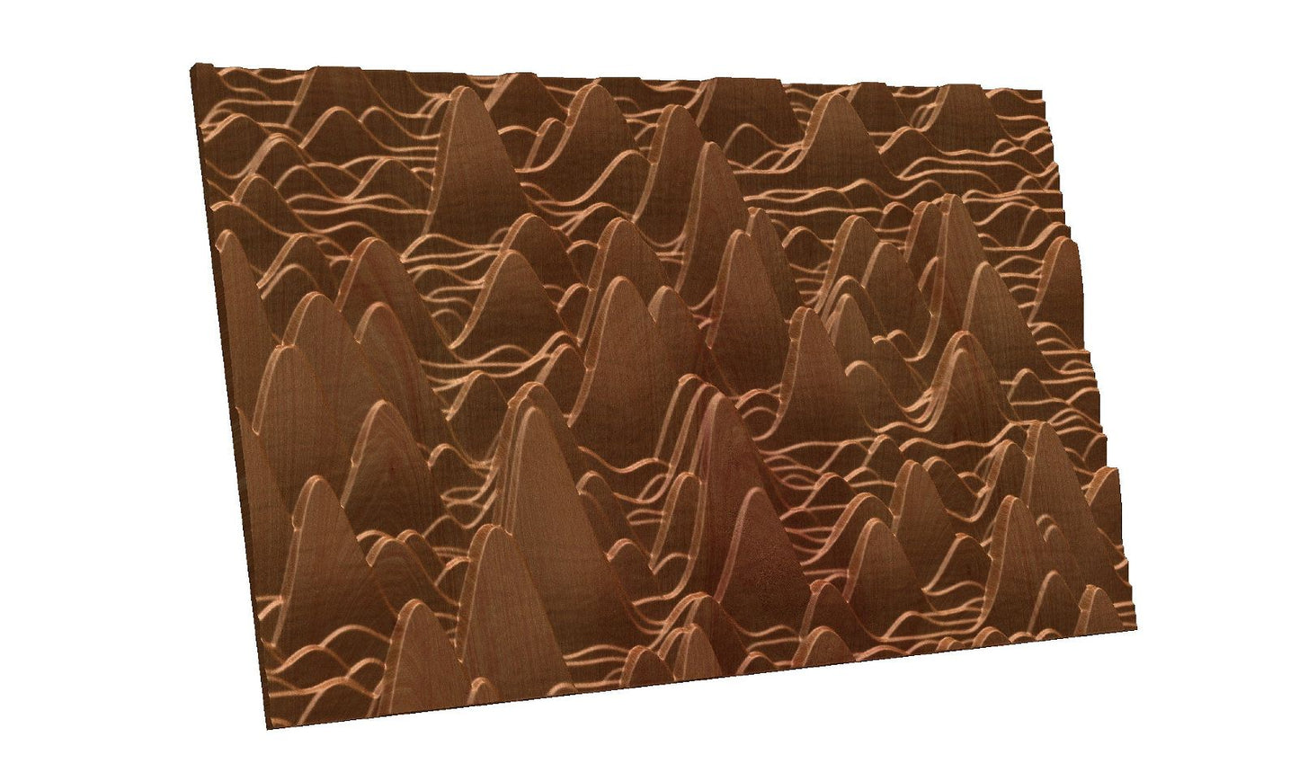 CNC 3D model "Undulating Hilloks 1" - Bonitum CNC Model Studio