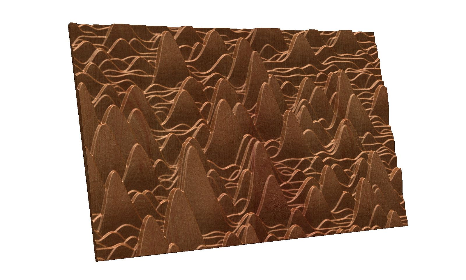 CNC 3D model "Undulating Hilloks 1" - Bonitum CNC Model Studio