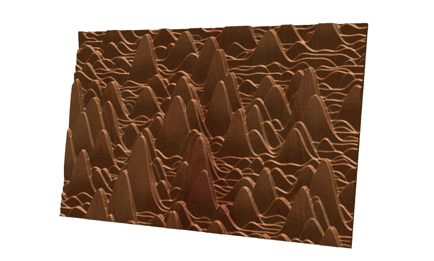 CNC 3D model "Undulating Hilloks 1" - Bonitum CNC Model Studio