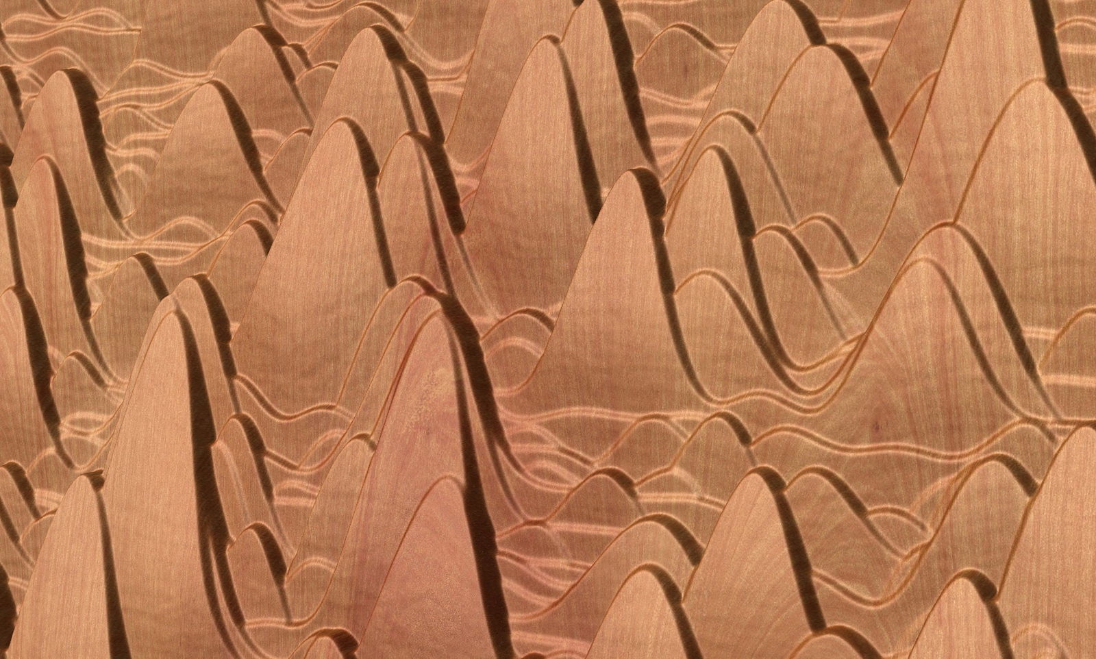 CNC 3D model "Undulating Hilloks 1" - Bonitum CNC Model Studio