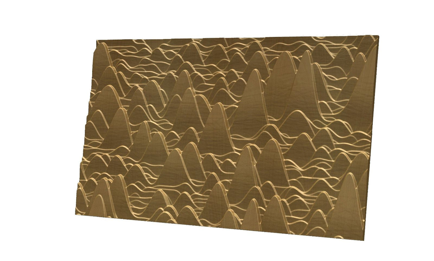 CNC 3D model "Undulating Hilloks 2" - Bonitum CNC Model Studio