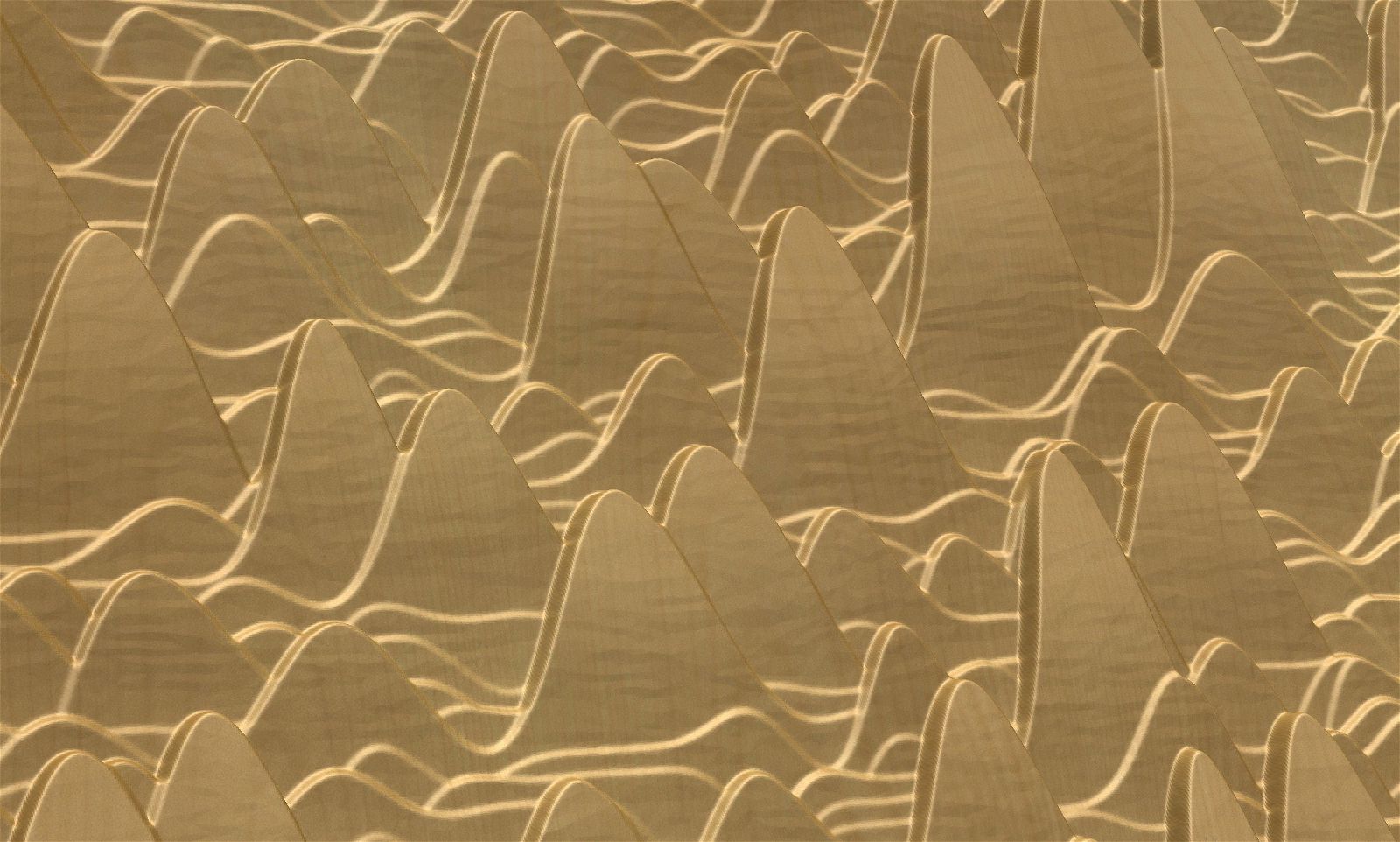 CNC 3D model "Undulating Hilloks 2" - Bonitum CNC Model Studio