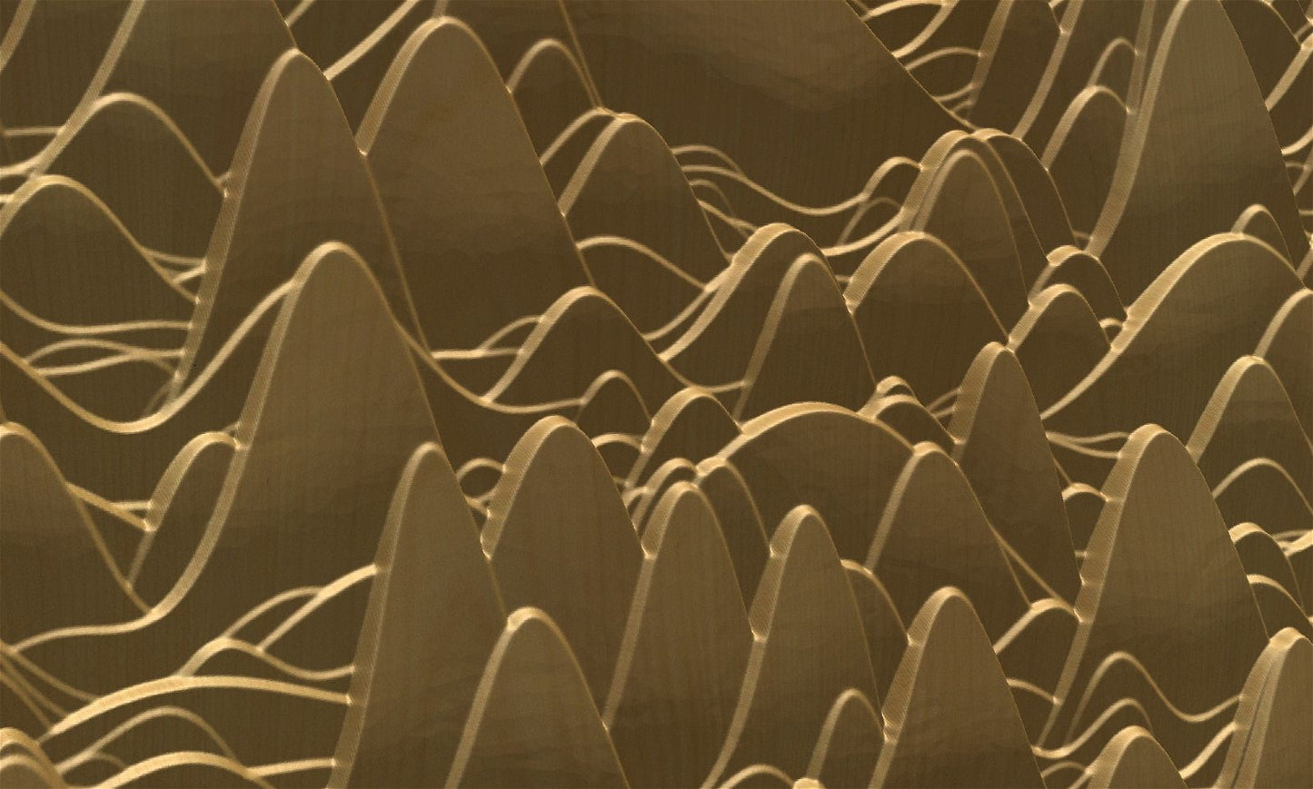 CNC 3D model "Undulating Hilloks 3" - Bonitum CNC Model Studio