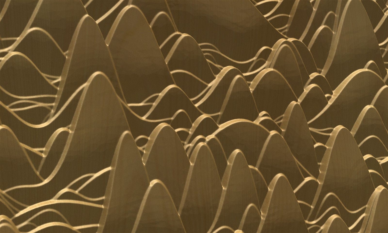 CNC 3D model "Undulating Hilloks 3" - Bonitum CNC Model Studio