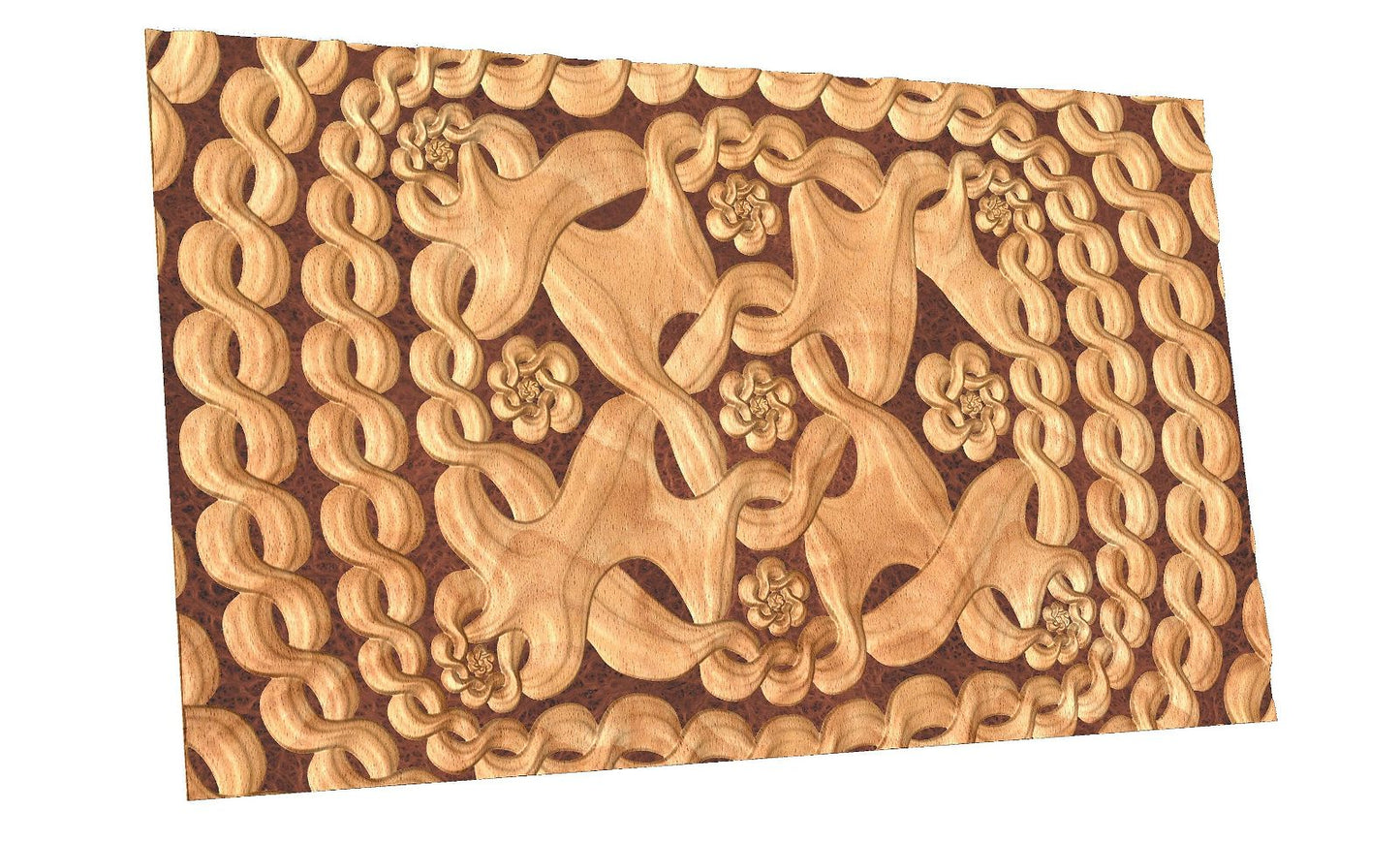 CNC 3d model twisted braid FLD2022.4.28_22.20.9 - Bonitum CNC Model Studio