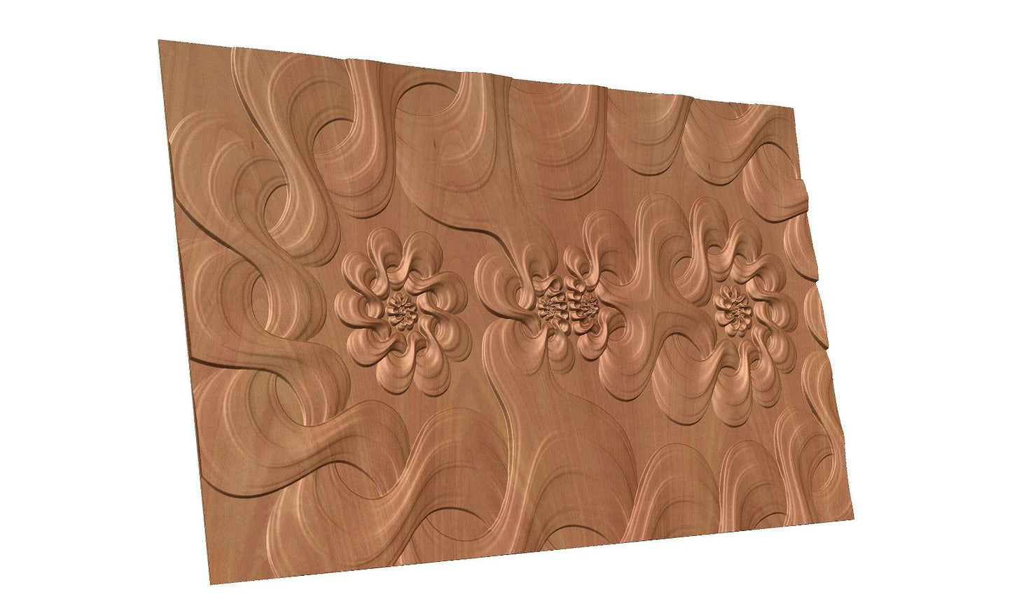 CNC 3d model twisted braid FLD2022.4.28_22.35.8 - Bonitum CNC Model Studio