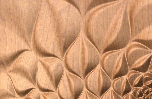 Decorative abstract 3D relief sculpture model FFF 16.22.04 for CNC machining - Bonitum CNC Model Studio