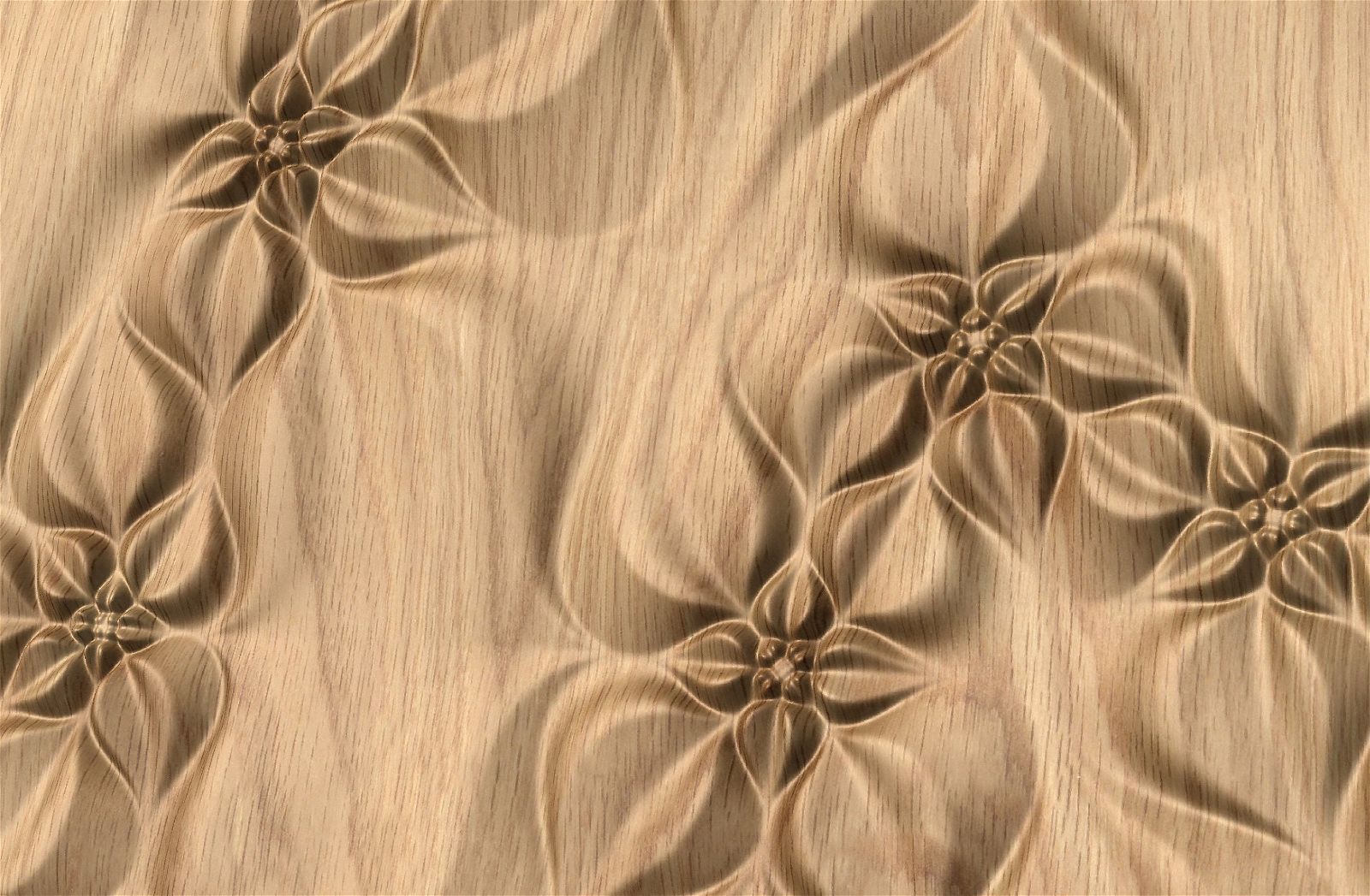 Decorative abstract 3D relief sculpture model FFF 21.21.51 for CNC machining - Bonitum CNC Model Studio