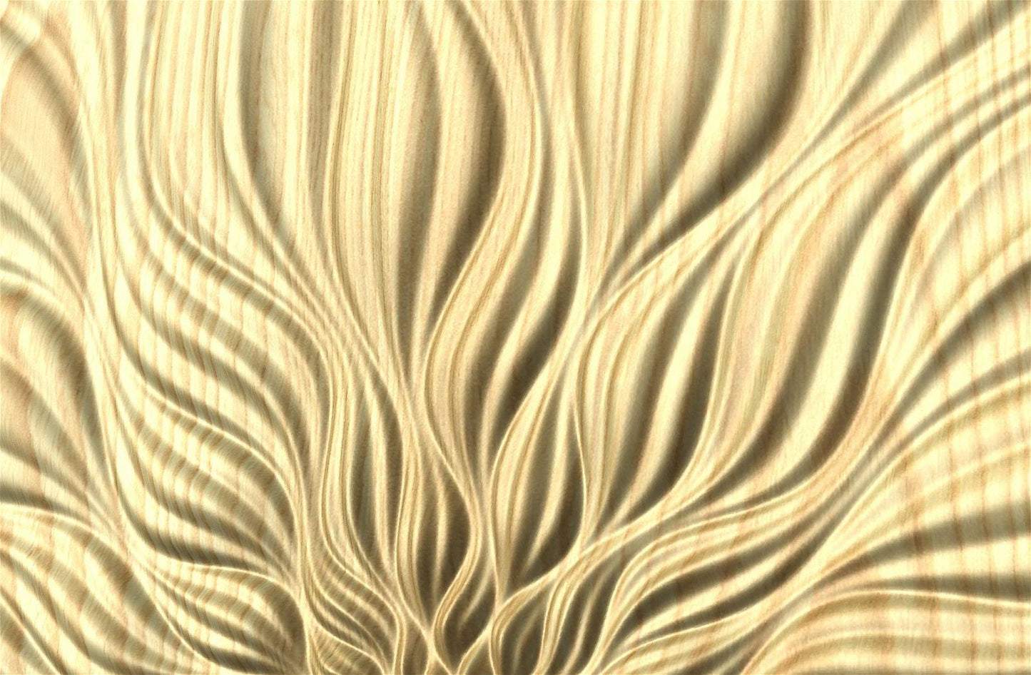 Decorative abstract 3D relief sculpture model FFF 21.56.08 for CNC machining - Bonitum CNC Model Studio