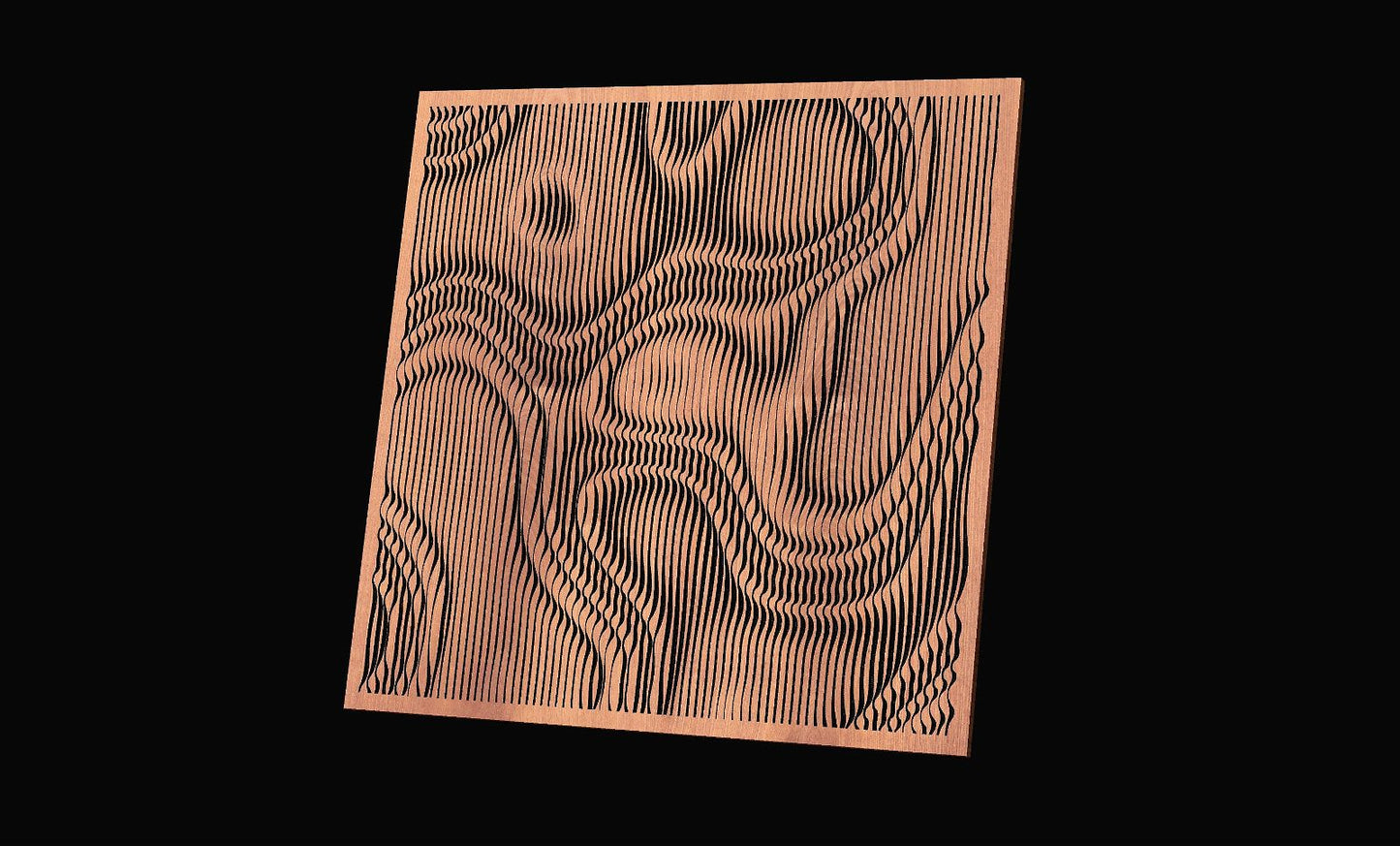 DiSIM15 CNC V-Carve engraving file - Bonitum CNC Model Studio