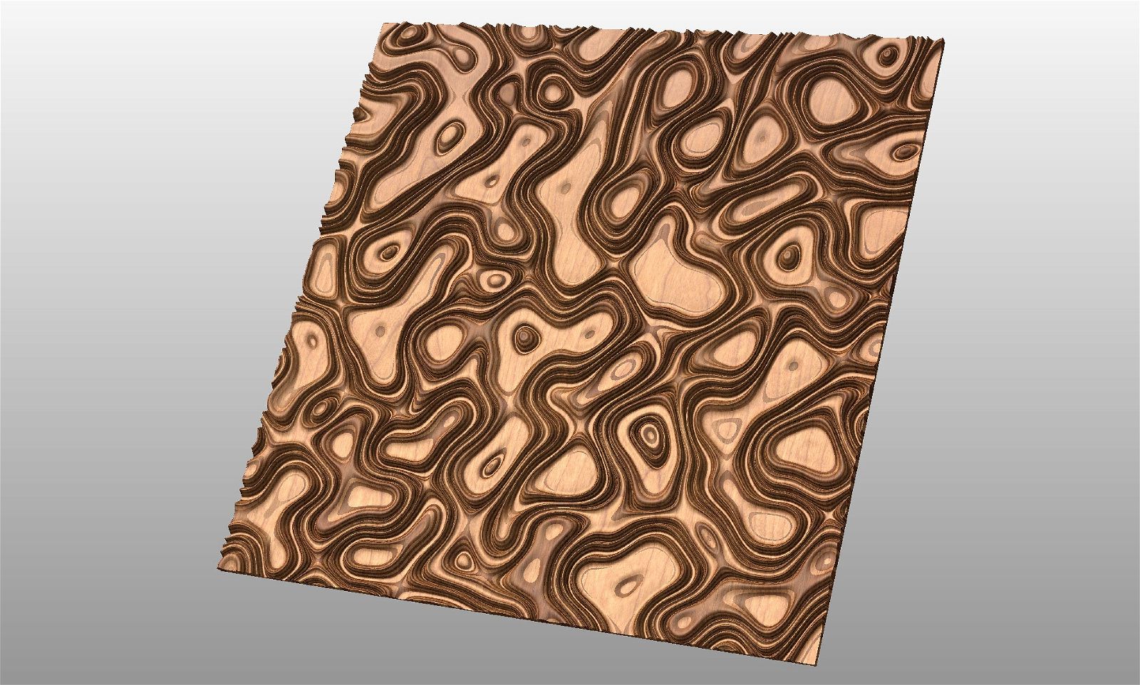 DiSIM15 molten lava 3d texture pattern - Bonitum CNC Model Studio