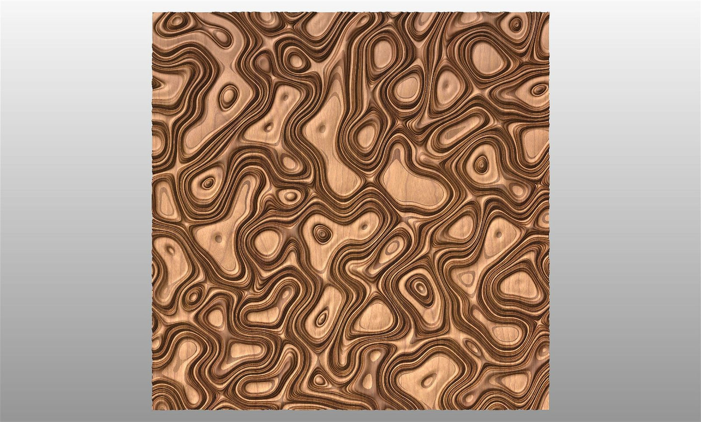 DiSIM15 molten lava 3d texture pattern - Bonitum CNC Model Studio