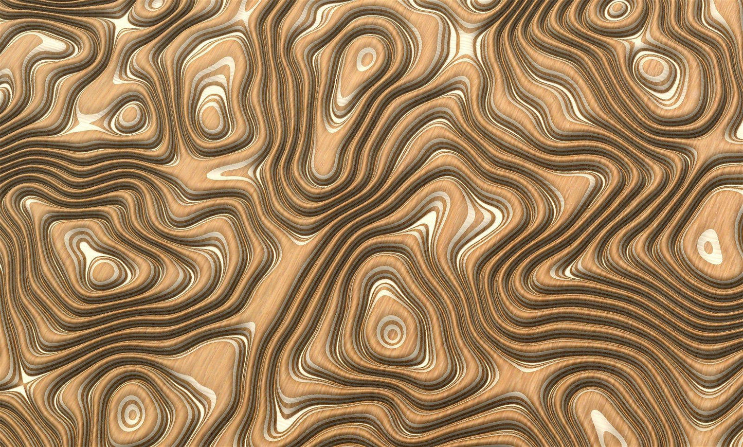 DiSIM18 molten lava 3d texture pattern - Bonitum CNC Model Studio