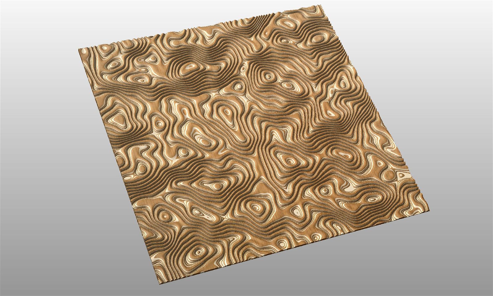 DiSIM18 molten lava 3d texture pattern - Bonitum CNC Model Studio